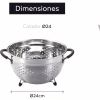 Дуршлаг MasterPro Foodies collection 24 см (BGMP-1530) - Image 3