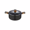 Каструля Bergner Earth black, з кришкою 28 см, 6 л (BG-32037-BK) - Image 2