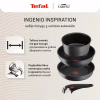Набор посуды Tefal Ingenio Inspiration, 6 предметів, чорний (L867S604) - Image 5