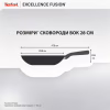 Сковорода Tefal ВОК Excellence Fusion,28см, чорний (G3381902) - Image 4