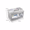 Акумулятор автомобільний Varta Blue Dynamic START-STOP 65Ah (565500065) - Image 3