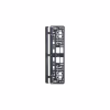 Рамка номерного знака VIRAGE черная (93-001) - Image 4