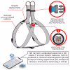 Шлей для собак WAUDOG Nylon с QR-паспортом "NASA21" S (4800-0148) - Image 3