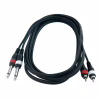 Інсертний кабель RockCable Patch Cable - 2 x RCA to 2 x TS Jack (1.5m) (RCL 20932 D4) - Image 2
