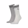 Шкарпетки Puma Crew Heritage Stripe Unisex 261058001-002 світло-сірий 43-46 (8718824801063) - Image 3