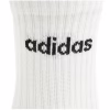 Шкарпетки Adidas C LIN CREW HT3455 3P білий, чорний S (37-39) (4066746240748) - Image 4