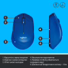 Мишка Logitech M330 Silent plus Blue (910-004910) - Image 6