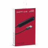Концентратор Speedlink SNAPPY SLIM USB Hub, 4-Port, USB 2.0, Passive, Black (SL-140000-BK) - Image 2