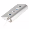 Концентратор Maxxter USB 3.0 Type-A 4 ports silver (HU3A-4P-01) - Image 2