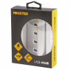 Концентратор Maxxter USB 3.0 Type-A 4 ports silver (HU3A-4P-01) - Image 4