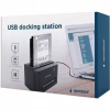 Док-станція для накопичувачів Gembird 2.5\3.5 SATA HDD, USB 2.0 (HD32-U2S-5) - Image 4