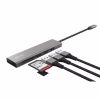 Концентратор Trust HALYX FAST 3USB+CARD READER USB-C ALUMINIUM (24191_TRUST) - Image 5