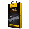 Концентратор Cablexpert USB-C 2-in-1 (A-CM-COMBO2-01) - Image 2