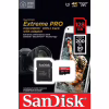 Карта пам'яті SanDisk 128 GB microSDXC UHS-I U3 Extreme Pro+SD Adapter (SDSQXCD-128G-GN6MA) - Image 5