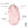Мишка Logitech M240 Silent Bluetooth Rose (910-007121) - Image 8