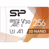 Карта пам'яті Silicon Power 256Gb microSDXC U3 A1 V30 Superior Color 100R/80W + adapter (SP256GBSTXDU3V20AB) - Image 2