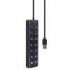Концентратор Gembird USB 3.0 7 ports (UHB-U3P7P-01) - Image 2