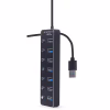 Концентратор Gembird USB 3.0 7 ports (UHB-U3P7P-01) - Image 3