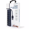 Концентратор Gembird USB 3.0 7 ports (UHB-U3P7P-01) - Image 5