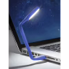 Лампа USB Optima LED, гнучка, 2 шт, синій (UL-001-BLU2) - Image 3