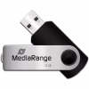 USB флеш накопичувач Mediarange 32GB Black/Silver USB 2.0 (MR911) - Image 2