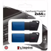 USB флеш накопичувач Kingston 2x64GB DataTraveler Exodia M Black/Blue USB 3.2 (DTXM/64GB-2P) - Image 6