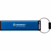 USB флеш накопичувач Kingston 128GB IronKey Keypad 200 AES-256 Encrypted Blue USB 3.2 (IKKP200/128GB) - Image 5