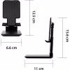 Подставка для планшета и телефона RM-C300 Black ХОКО (XK-RM-C300BK) - Image 5