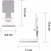 Підставка до планшета та телефона RM-C300 White ХОКО (XK-RM-C300WT) - Image 4