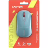 Мышка Canyon MW-22 Dual Band RGB Wireless Dark Cyan (CNS-CMSW22DC) - Image 6