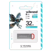 USB флеш накопичувач Wibrand 32GB Falcon Silver-Red USB 2.0 (WI2.0/FA32U7R) - Image 2
