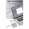 Концентратор Vention USB 3.1 Type-C to HDMI 4K60Hz/USB 3.0x3/PD 100W 5-in-1 (TQDHB) - Image 6