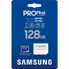 Карта пам'яті Samsung 128 GB microSDXC Pro Plus UHS-I U3 V30 A2 Class 10 + SD-adapter (MB-MD128SA/EU) - Image 3