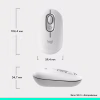 Мышка Logitech POP Mouse With Emoji Bluetooth Off-White (910-007411) - Image 8