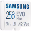 Карта пам'яті Samsung 256GB microSD class 10 UHS-I U3 V30 A2 EVO Plus (MB-MC256SA/EU) - Image 3