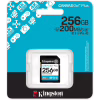 Карта памяти Kingston 256GB SDXC сlass 10 UHS-I U3 V30 Canvas Go Plus G4 (SDG4/256GB) - Image 3