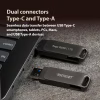 USB флеш накопичувач Patriot 128GB Rage R550 Matte Black USB 3.2/Type-C (PE128GR550DSAD) - Image 7