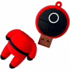 USB флеш накопитель Wibrand 16GB Squid Game Red USB 2.0 (WI2.0/SG16R) - Image 3