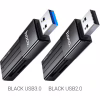 Зчитувач флеш-карт HOCO USB3.0 to microSD, microSDHC, microSDXC, SD, SDHC, SDXC, HB20 Black (6931474735218) - Image 9