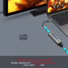 Концентратор Promate USB-C 4-in-1 порти Promate mediahub-c3.grey (mediahub-c3.grey) - Image 2