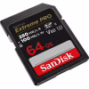 Карта пам'яті SanDisk 64GB SD class 10 UHS-I U3 V60 R280/W100MB/s Extreme PRO (SDSDXEP-064G-GN4IN) - Image 3