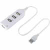 Концентратор Voltronic USB 2.0 to 4xUSB white (DNS-HUB4-OW) - Image 2