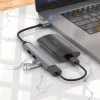 Концентратор HOCO USB to USB 3.0 + 3xUSB 2.0 metal gray (6931474765468) - Image 4