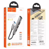 Концентратор HOCO USB to USB 3.0 + 3xUSB 2.0 metal gray (6931474765468) - Image 5