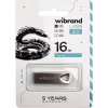 USB флеш накопичувач Wibrand 16GB Taipan Silver USB 2.0 (WI2.0/TA16U2S) - Image 3