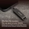 USB флеш накопичувач Patriot 64GB Rage R550 Matte Black USB/Type-C 3.2 (PE64GR550DSAD) - Image 8