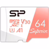 Карта пам'яті Silicon Power 64GB microSDXC class 10 UHS-I U3 V30 A1 Superior (SP064GBSTXDV3V20SP) - Image 2