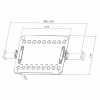 Підставка до ноутбука OfficePro для кронштейнів VESA 75x75, 100x100 (LH340B) - Image 6