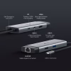 Концентратор TP-Link USB 3.0 6-in-1 2xUSB 3.0 + 1xUSB-C + 1xHDMI + 1xRJ45 + PD 100W (UH6120C) - Image 2