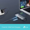 Концентратор TP-Link USB 3.0 6-in-1 2xUSB 3.0 + 1xUSB-C + 1xHDMI + 1xRJ45 + PD 100W (UH6120C) - Image 9